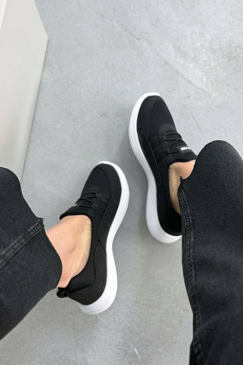 EVERYDAY SIMPLE COMFORT WOMEN SNEAKERS BLACK-WHITE/ZEBA - 4