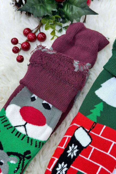 FOUR FESTIVE DESIGN SOCKS MULTIPLE/SHNGJ - 4