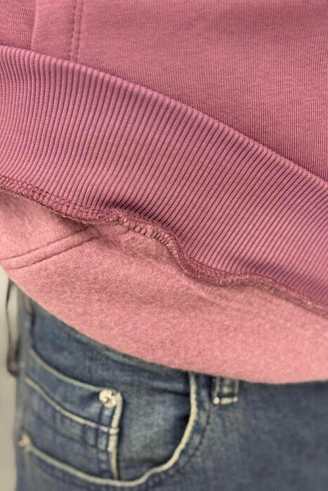 FLUFFY FRONT LOGO MEN HOODIE VINEGAR/UTHULL - 5