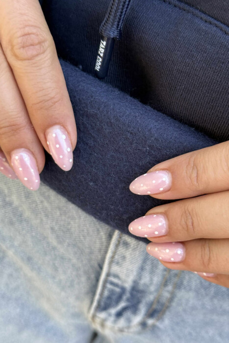 FLUFFY FRONT WRITTING ONE COLOR WOMEN HOODIE DARK BLUE/BEE - 3