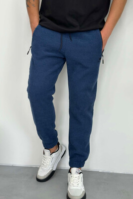 FLUFFY ONE COLOR MAN SWEATPANTS BLUE/BLU 