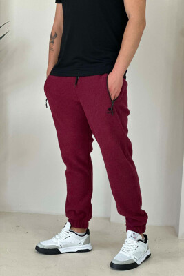 FLUFFY ONE COLOR MAN SWEATPANTS BUYRDGUNDY/VISHNJE 