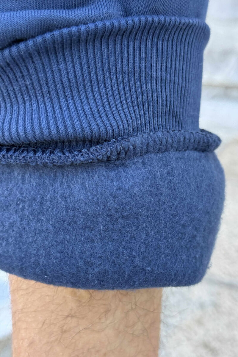 FLUFFY SIDE WRITTINGS MEN JOGGERS BLUE/BLU - 5