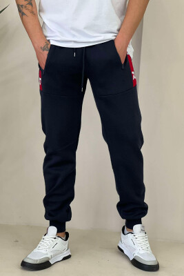 FLUFFY WRITTINGS MEN SWEATPANTS BLUE/BLU 