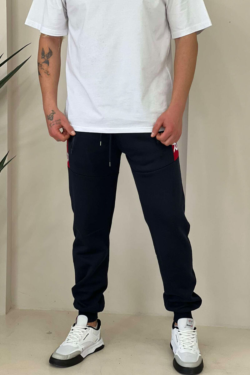 FLUFFY WRITTINGS MEN SWEATPANTS BLUE/BLU - 2