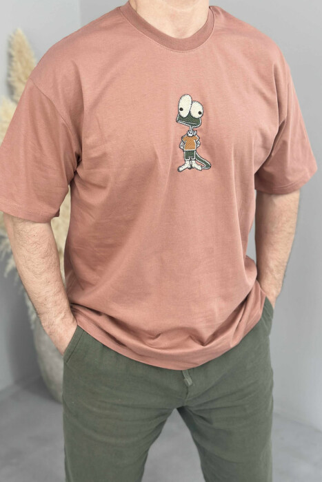 FRONT IMAGE SIMPLE MEN T-SHIRT VINEGAR/UTHULL 