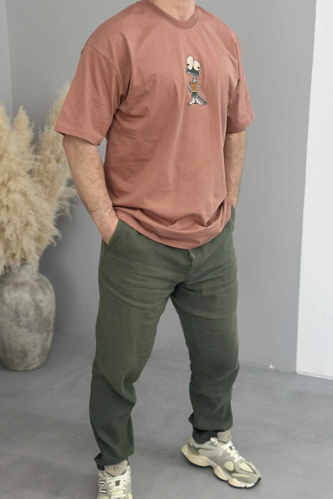 FRONT IMAGE SIMPLE MEN T-SHIRT VINEGAR/UTHULL - 2