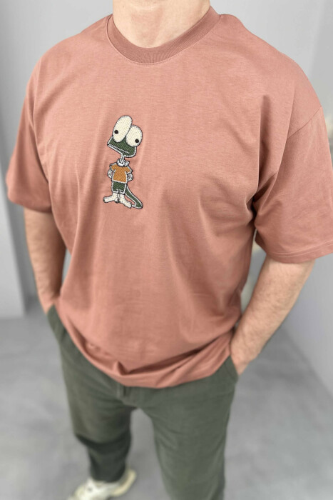 FRONT IMAGE SIMPLE MEN T-SHIRT VINEGAR/UTHULL - 3