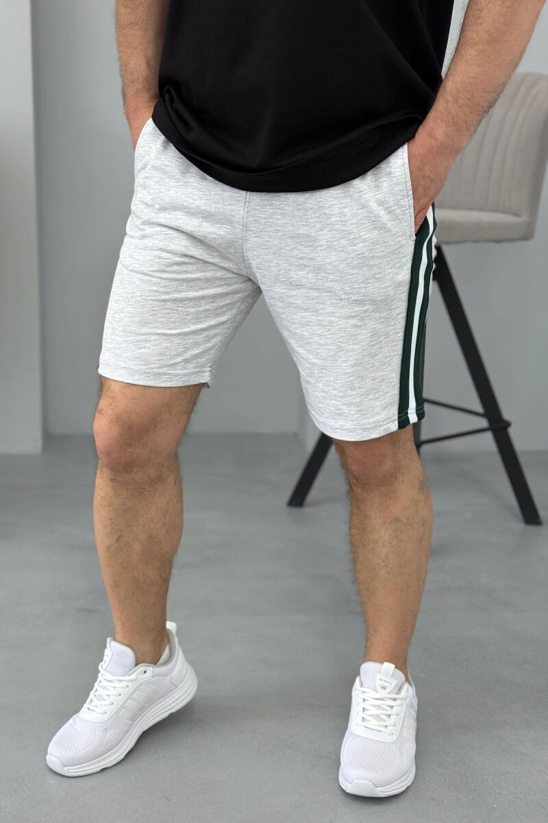 FRONT IMAGE T-SHIRT+SHORTS MEN SET BLACK/ E ZEZE - 3