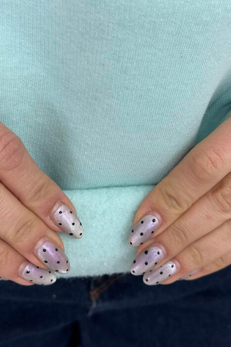 FRONT WRITTINGS & BACK DESIGN FLUFFY WOMEN HOODIE MINT/MENTE - 5