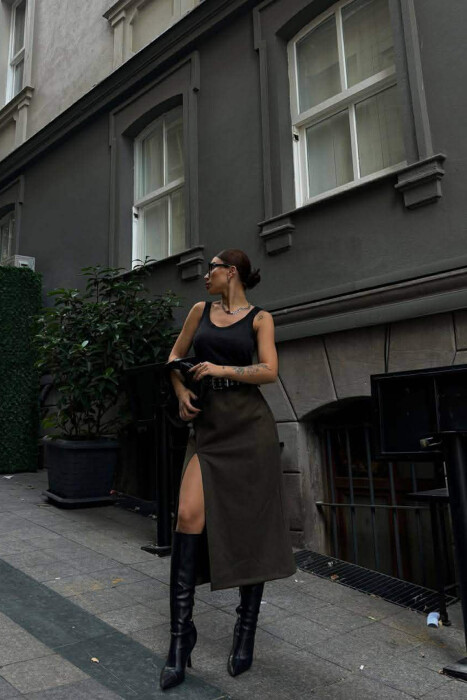 FUND KAMOSHI NJE NGJYRESH PER FEMRA NE NGJYRE JESHILE - 3