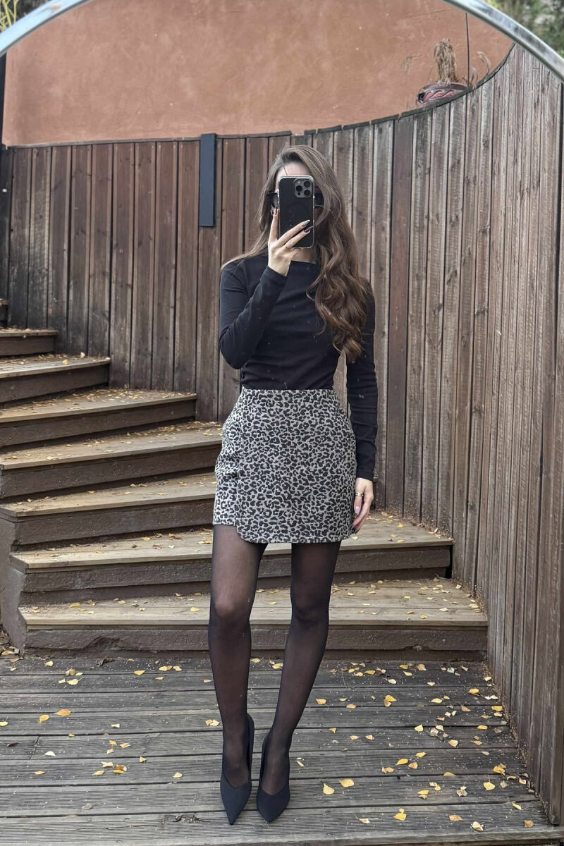 FUND ME ZINXHIR NE PJESEN E PASME PER FEMRA ME DIZAJN LEOPARDI - 6