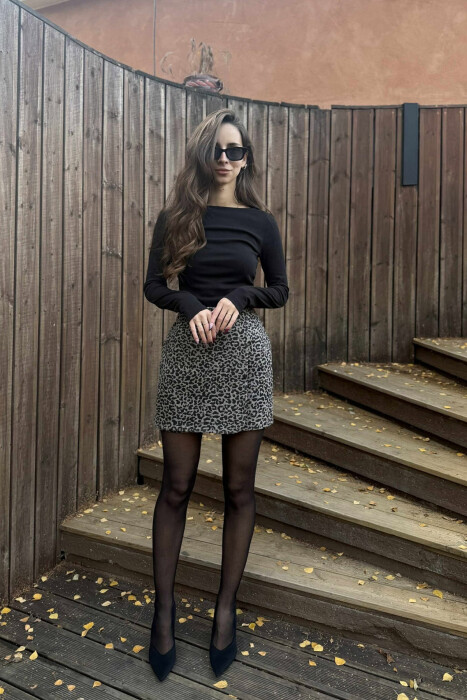 FUND ME ZINXHIR NE PJESEN E PASME PER FEMRA ME DIZAJN LEOPARDI - 10