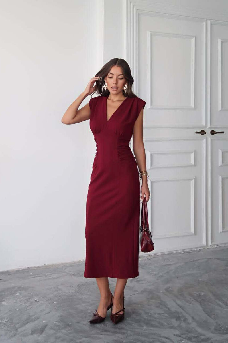 FUSTAN I GJATE ME JAKE V TE HAPUR PER FEMRA NE NGJYRE VISHNJE - 4