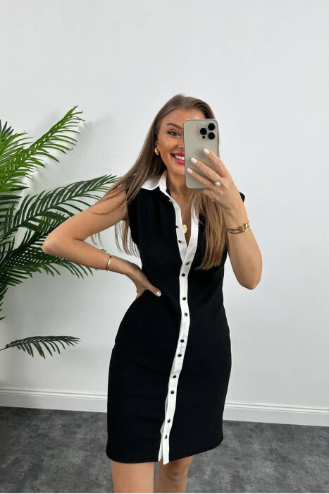 FUSTAN ME KOPSA PËR FEMRA NË NGJYRËN E BARDHË DHE TË ZEZË - 6