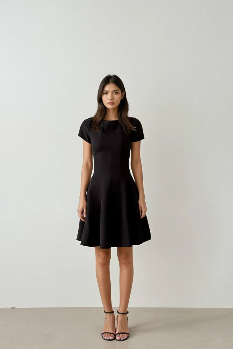 FUSTAN PËR FEMRA NË NGJYRËN E ZEZË - 1