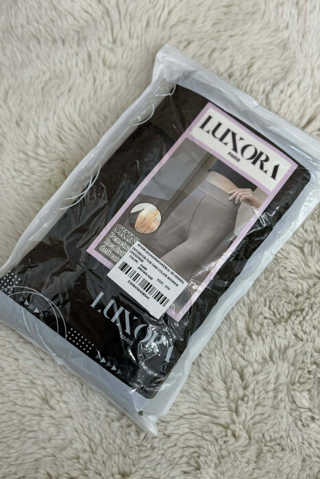 GETA ME PUSH PA PJESËN E KËMBËVE PËR FEMRA NË NGJYRËN KAFE E ERRËT - 4