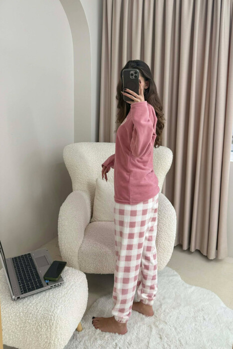 GIRL FRONT WRITTING WOMEN PYJAMAS POWDER/PUDER - 4