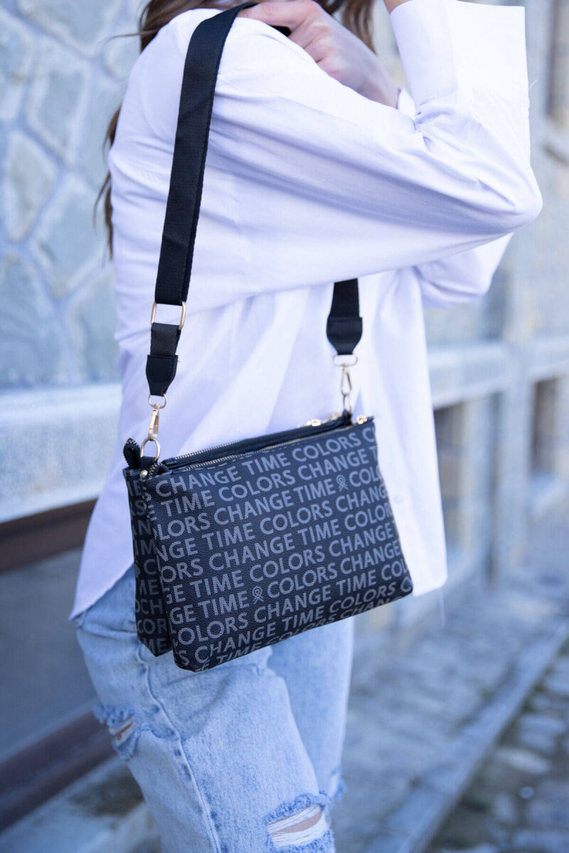 HAND BAG WOMAN BAG BLACK/ E ZEZE - 3