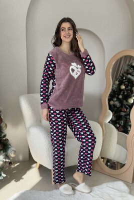 HEART DESIGN WOMEN PYJAMAS VINEGAR/UTHULL 