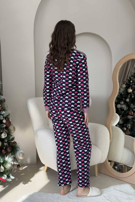 HEART DESIGN WOMEN PYJAMAS VINEGAR/UTHULL - 2