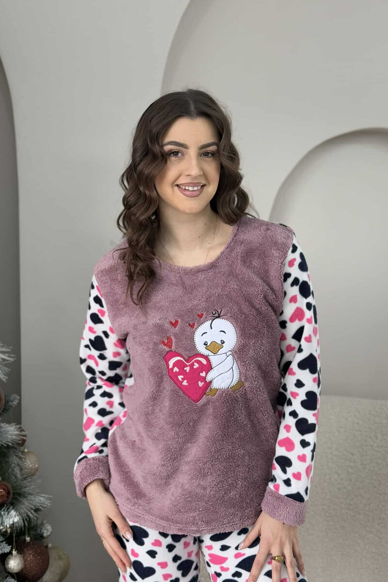 HEARTS IMAGE WOMEN PYJAMAS VINEGAR/UTHULL - 4