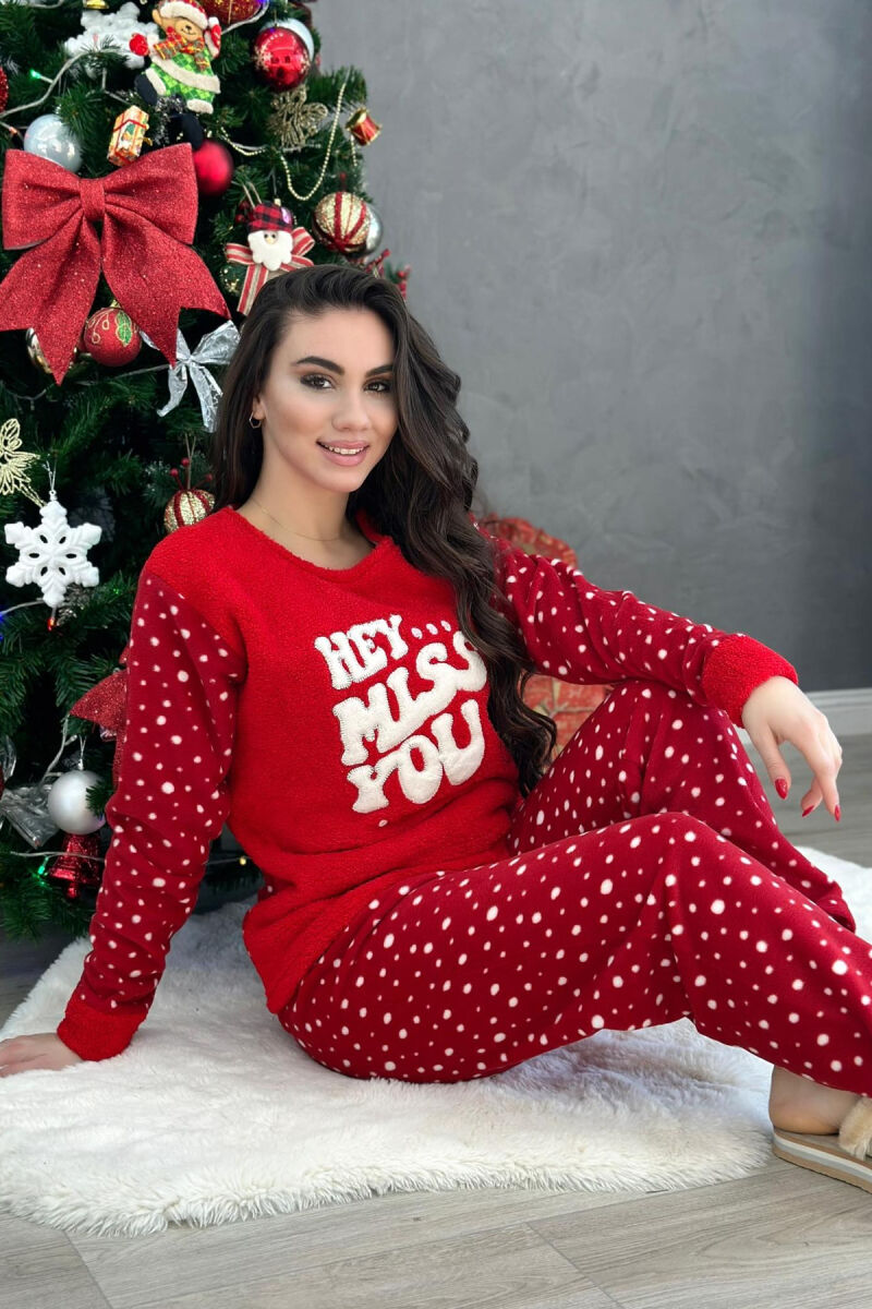 HEY MISS YOU WOMAN PYJAMAS RED/E KUQE - 1