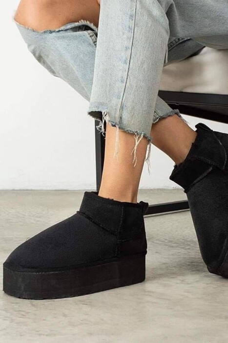 HIGH HEEL SIMPLE WOMEN UGG BLACK/ E ZEZE - 2