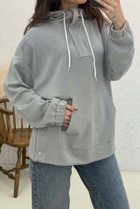 HODDIE PER FEMRA NE NGJYRE GRI - 4