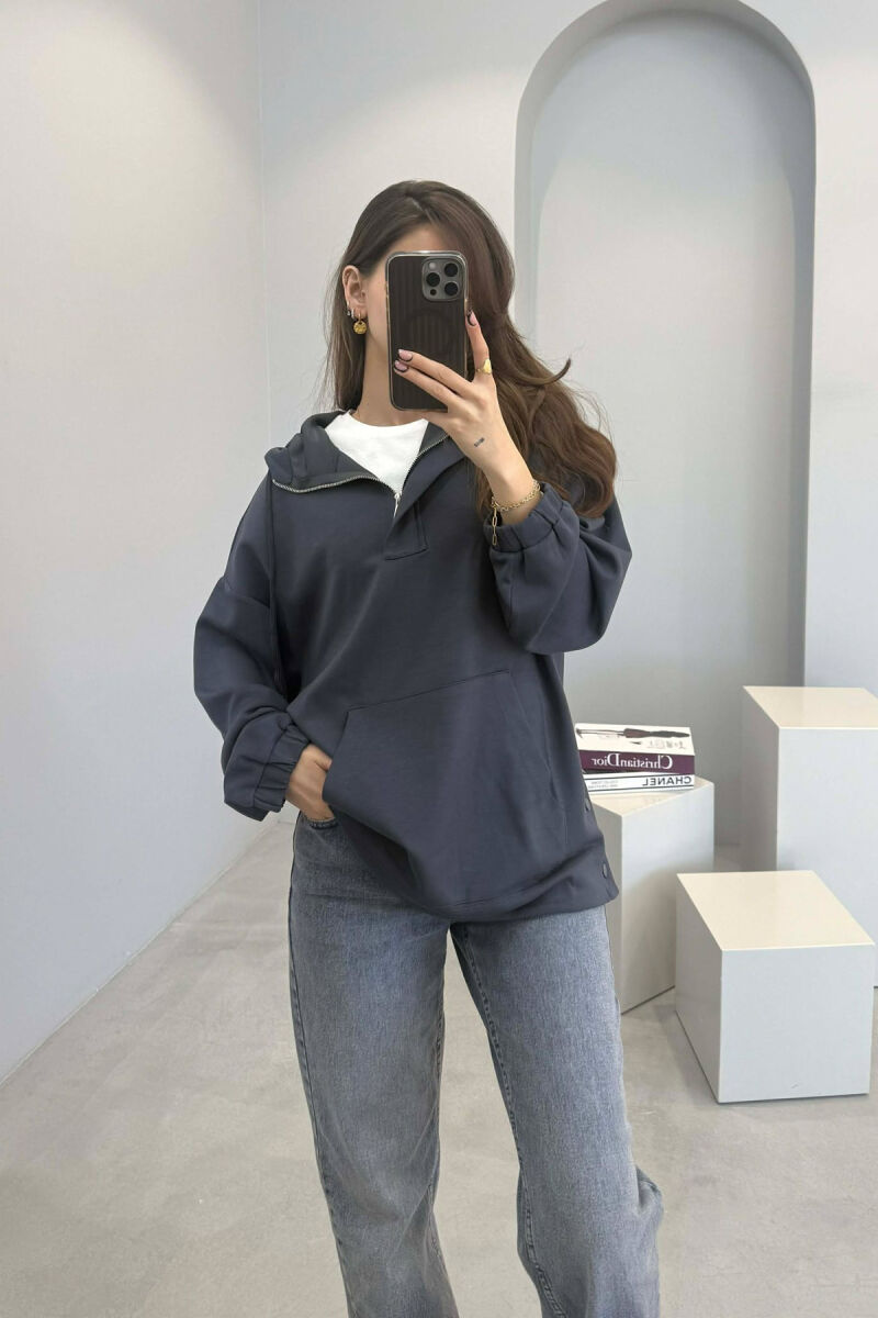 HODDIE PER FEMRA NE NGJYRE GRI TE ERRET - 2