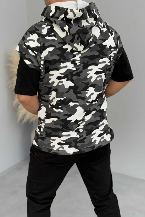 HOOD WRITTINGS MEN TANK TOP DARK GREY/GEE - 4