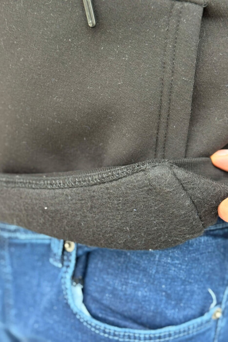 HOODIE ME IMAZH PARA&PAS DHE PUSH PER MESHKUJ NE NGJYRE TE ZEZE - 4