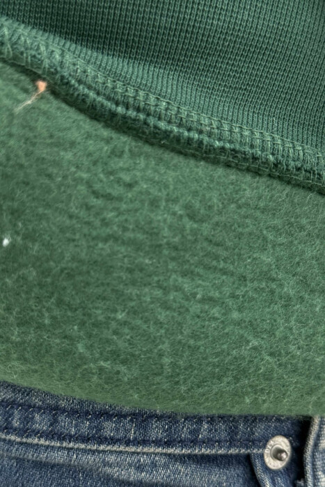 HOODIE ME PUSH NJËNGJYRËSHE DHE ME DIZANJ BASKETBOLL MBRAPA PËR MESHKUJ NË NGJYRËN JESHILE - 3