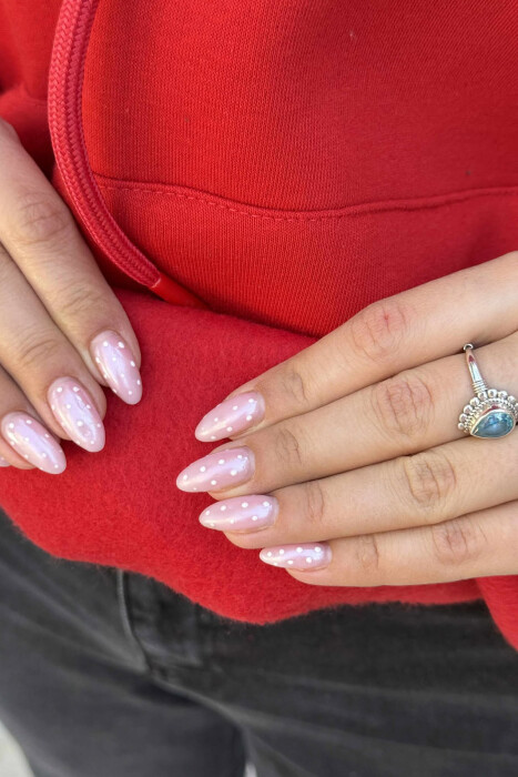 HOODIE ME PUSH NJËNGJYRËSHE DHE ME SHKRIM PARA PËR FEMRA NË NGJYRËN E KUQE - 5