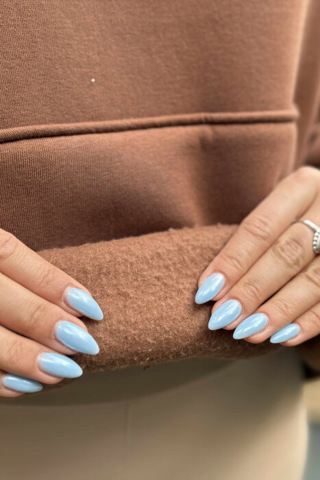 HOODIE NJËNGJYRËSHE ME PUSH DHE ME SHKRIME TË THJESHTA PËR FEMRA NË NGJYRËN KAFE - 3