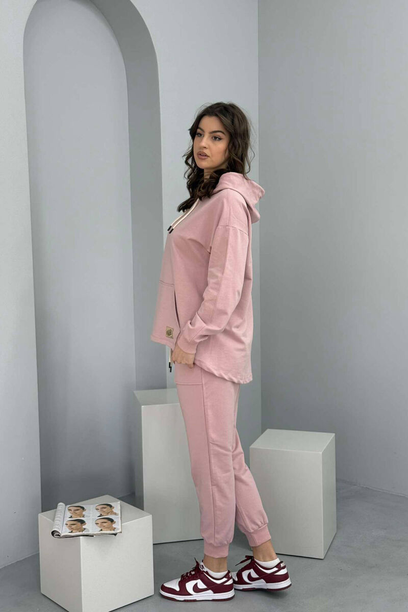 HOODIE+JOGGERS WOMEN SET POWDER/PUDER - 2