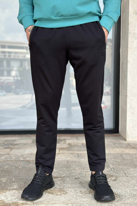 HOODIE+SWEATPANTS SIMPLE MEN SET BLUE STONE/GK - 5