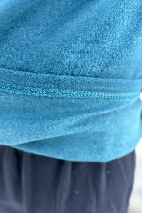 ISTANBUL SWEATSHIRT+TROUSERS MEN PYJAMAS BLUE STONE/GK - 5