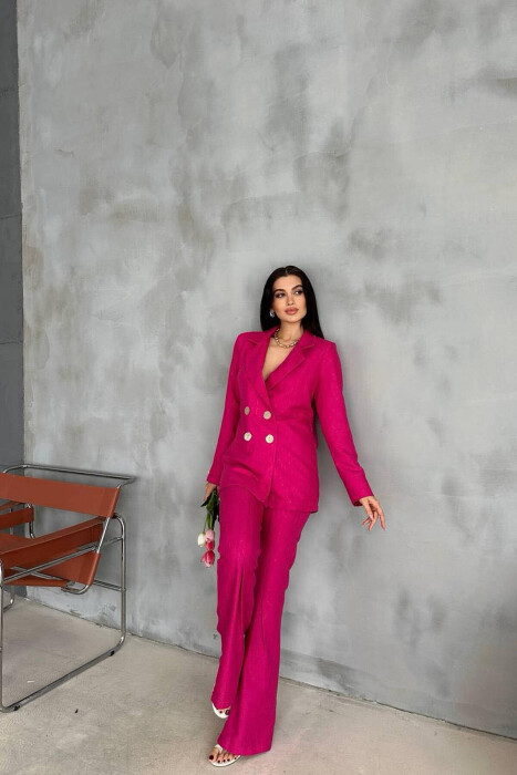 JACKET+TROUSERS WOMAN SET FUCHSIA/CIKLAMI - 3