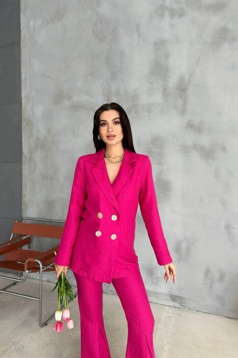 JACKET+TROUSERS WOMAN SET FUCHSIA/CIKLAMI - 4