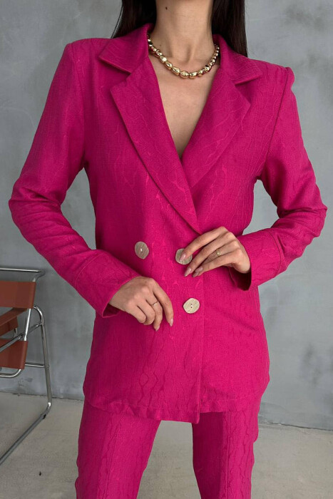 JACKET+TROUSERS WOMAN SET FUCHSIA/CIKLAMI - 7