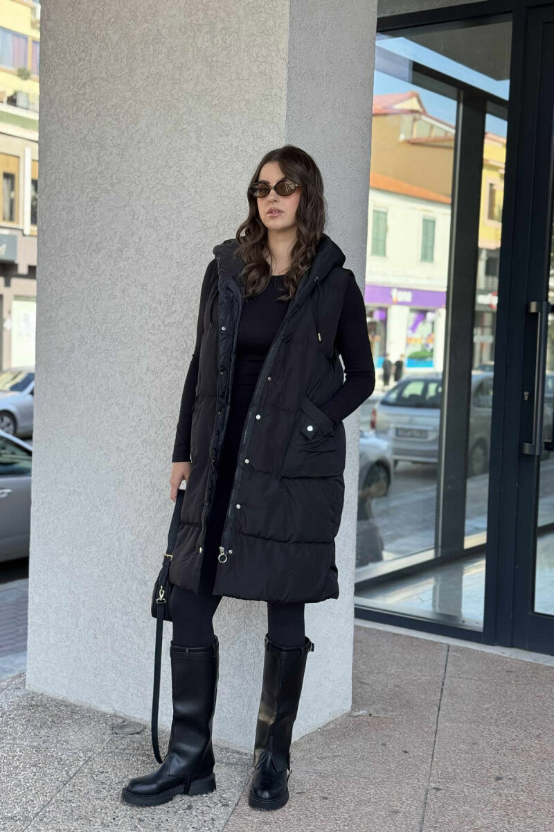 JELEK I GJATË PËR FEMRA NË NGJYRËN E ZEZË - 1