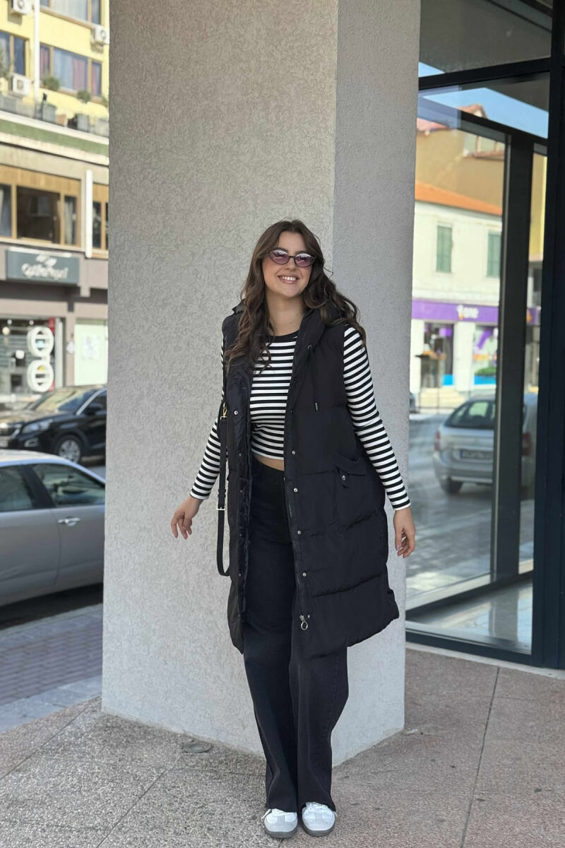 JELEK I GJATË PËR FEMRA NË NGJYRËN E ZEZË - 6