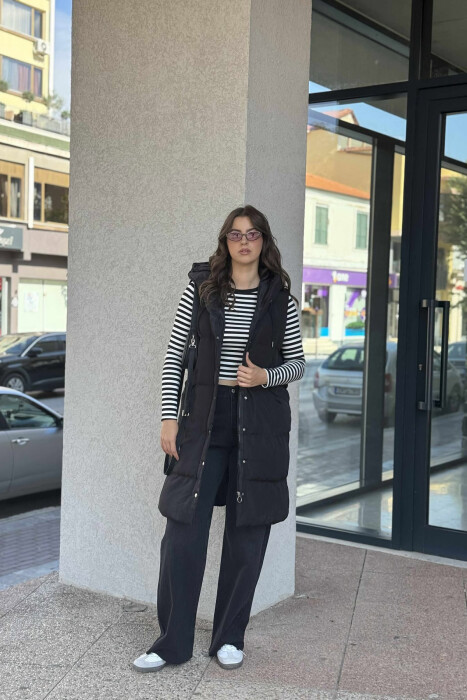 JELEK I GJATË PËR FEMRA NË NGJYRËN E ZEZË - 9