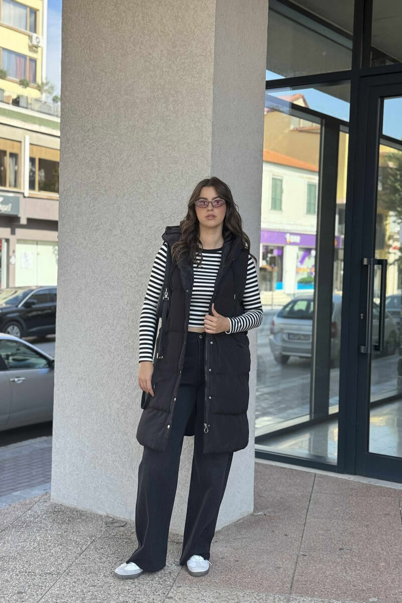 JELEK I GJATË PËR FEMRA NË NGJYRËN E ZEZË - 9