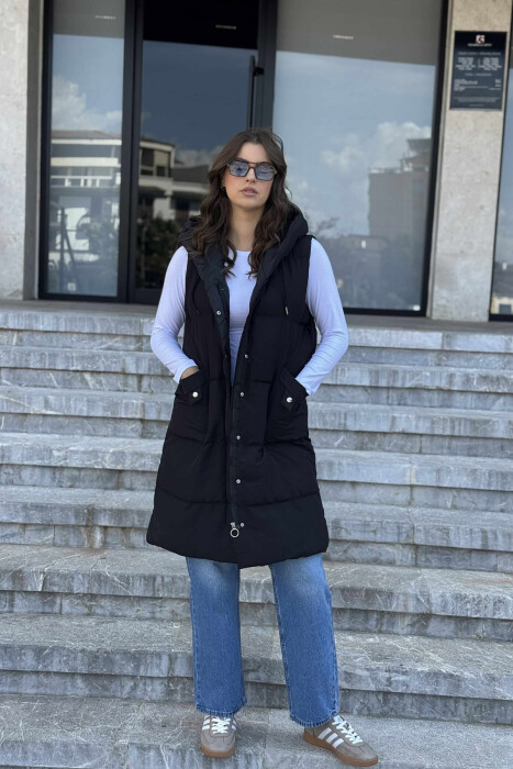 JELEK I GJATË PËR FEMRA NË NGJYRËN E ZEZË - 11