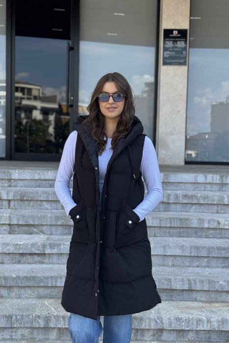 JELEK I GJATË PËR FEMRA NË NGJYRËN E ZEZË - 13