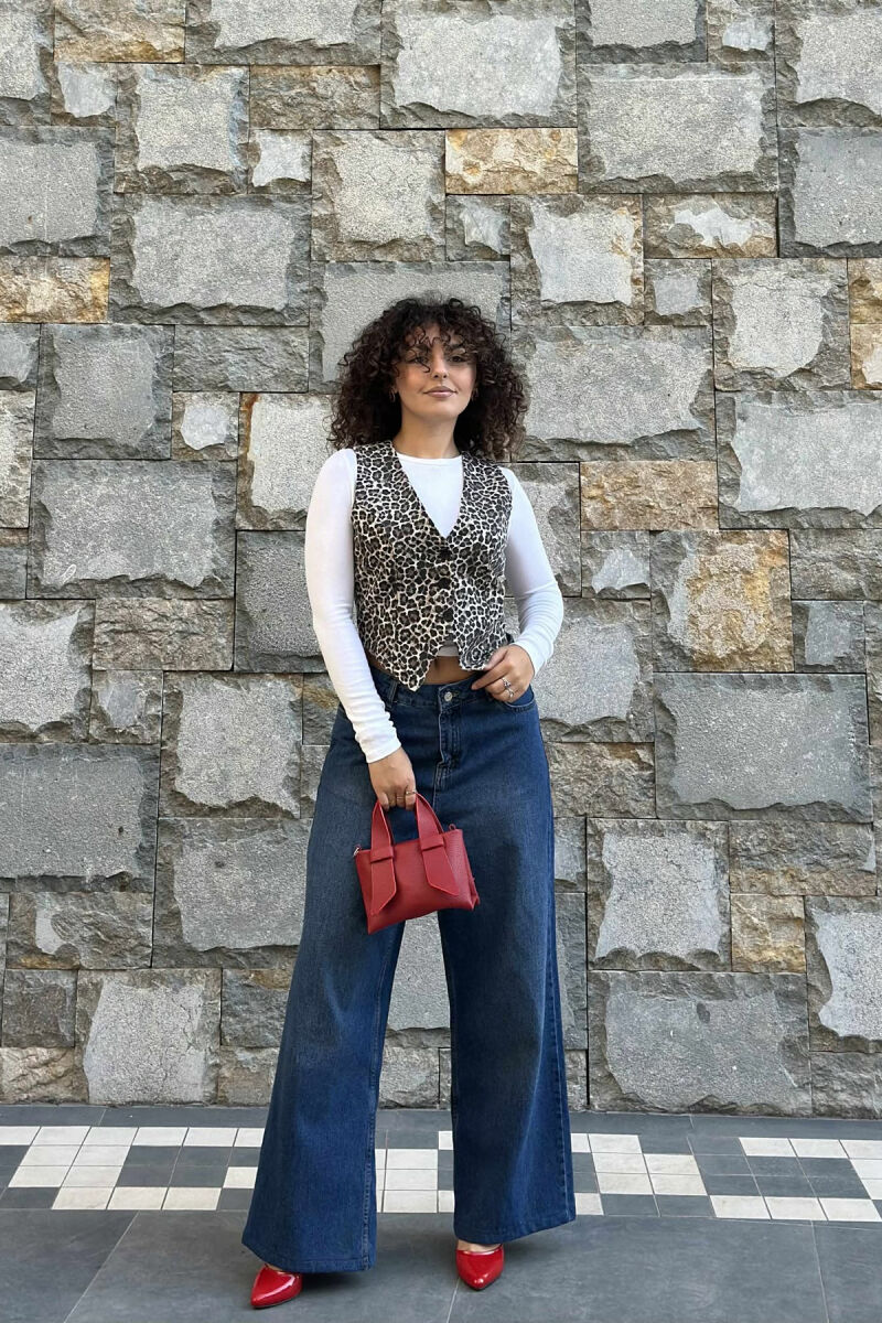 JELEK ME DIZAJNIN E LEOPARDIT PËR FEMRA - 1