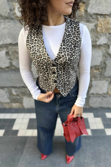 JELEK ME DIZAJNIN E LEOPARDIT PËR FEMRA - 3