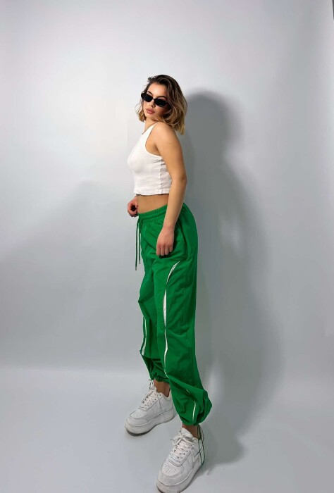 ONE COLOR JOGGING WOMEN SWEATPANTS GREEN/JESHILE - 3